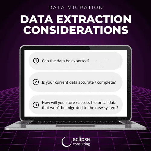 Data extraction considerations