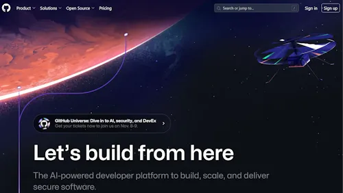 GitHub Home Page